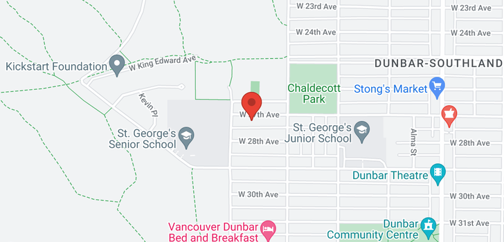 map of 4066 W 27TH AVENUE
